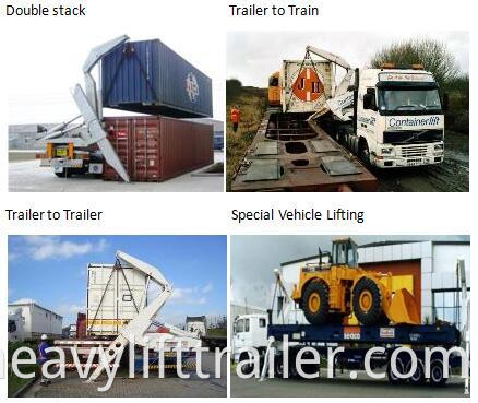 container side loader